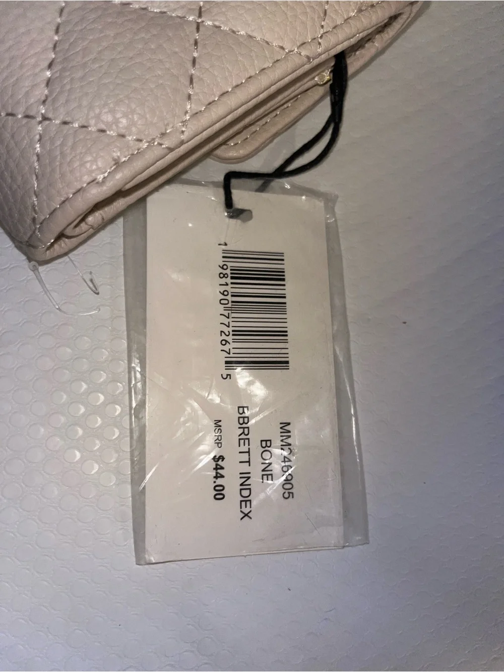 Steve Madden compact quilted